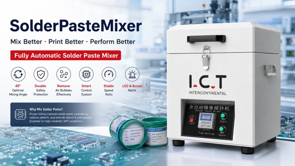 Solder Paste Mixer Lehim macun mikseri