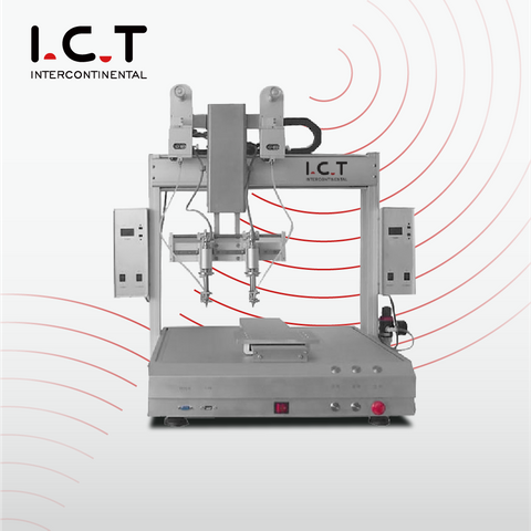 I.C.T-SR530 | Pv Modülü İçin Masaüstü Otomatik Lazer xyz Lehimleme Robot İstasyonu