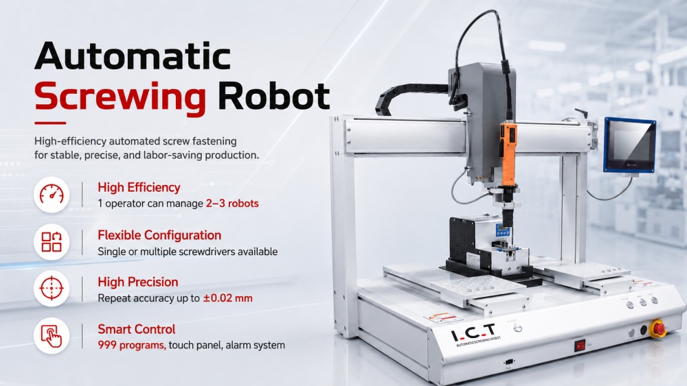 Automatic Screwing Robot Otomatik Vidalama Robotu