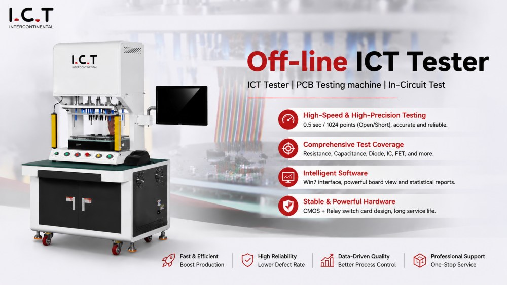 Off-line ICT Tester Çevrimdışı BİT testçisi